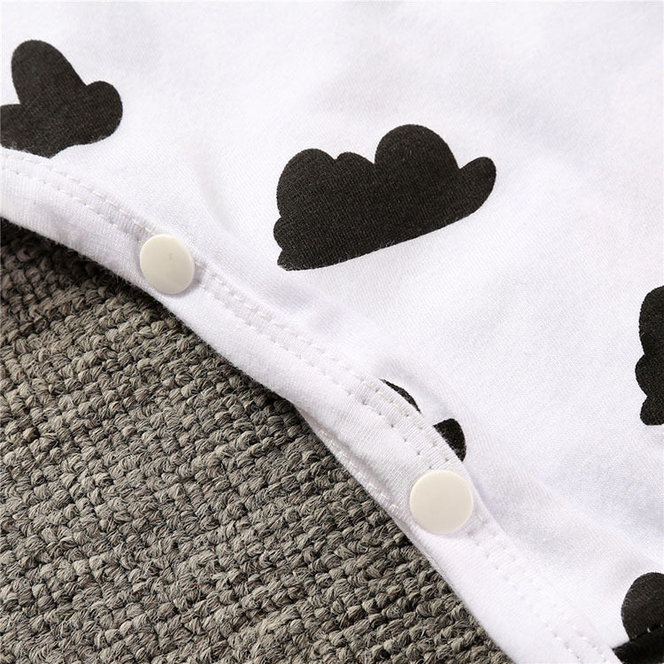 Spring and Autumn wear baby onesie long sleeves