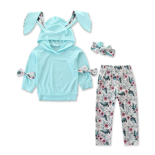 Autumn Clothes Trendy Boy Girl Bunny Ear Hoodie