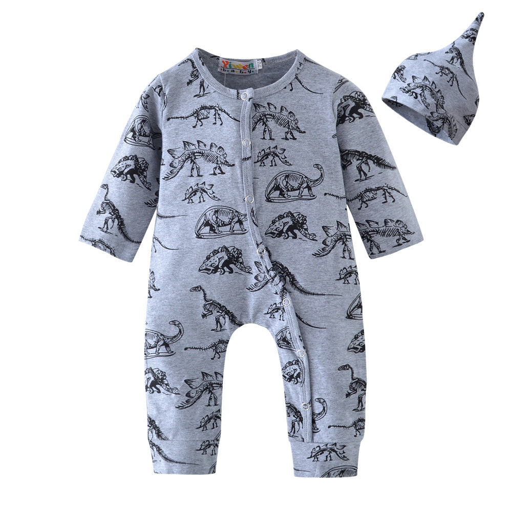 Spring and Autumn wear baby onesie long sleeves