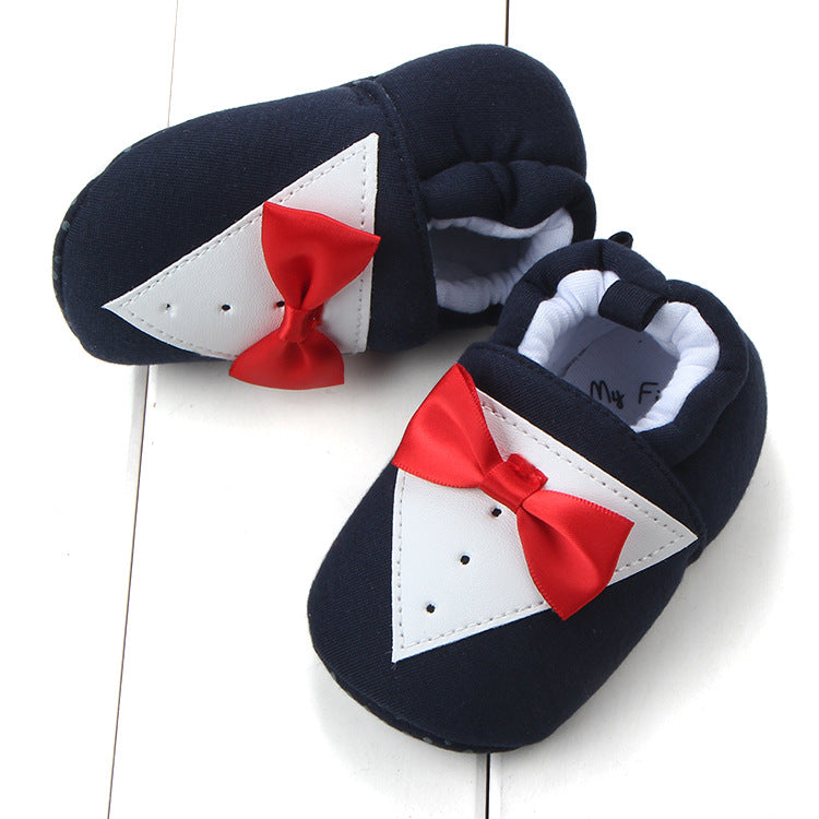Autumn Gentleman Cute Cotton Baby Shoes