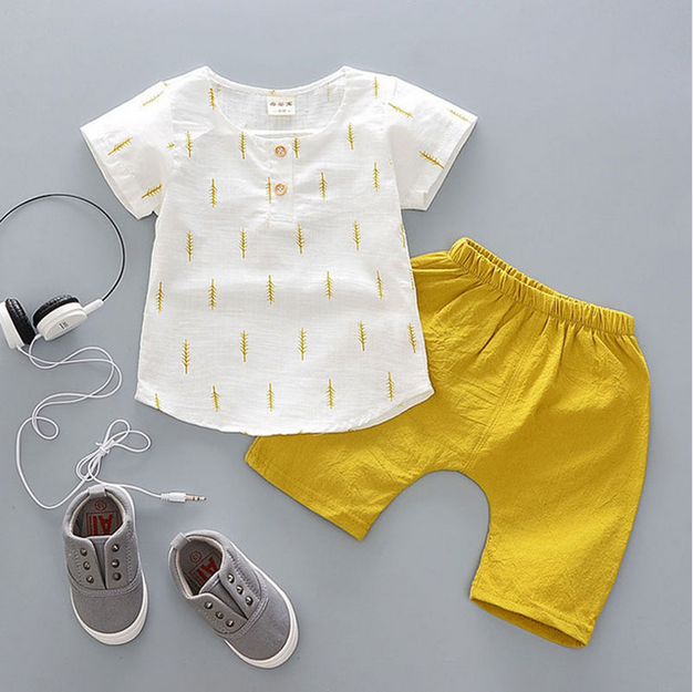 2021 summer baby boys outfits sports