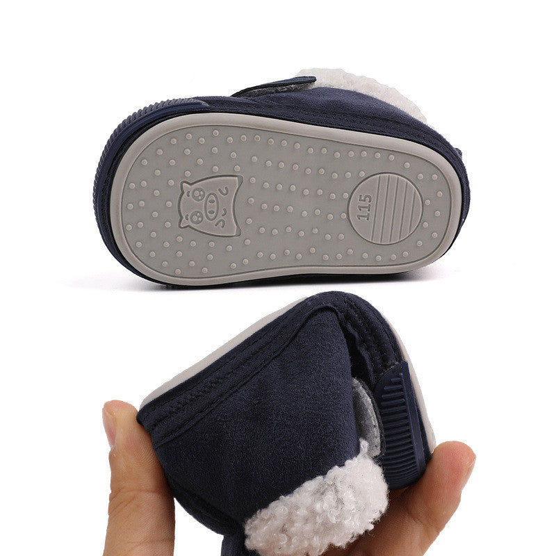 Baby soft-soled toddler cotton shoes
