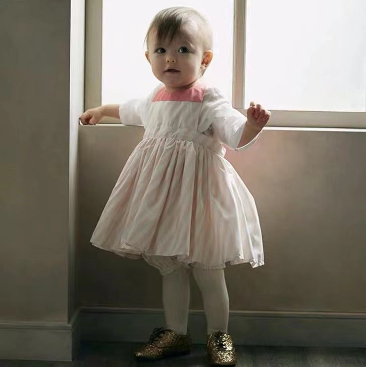 Fashion Smock Baby Princess Gauze Supplement