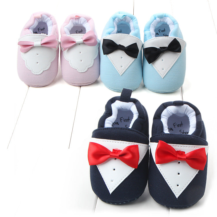 Autumn Gentleman Cute Cotton Baby Shoes