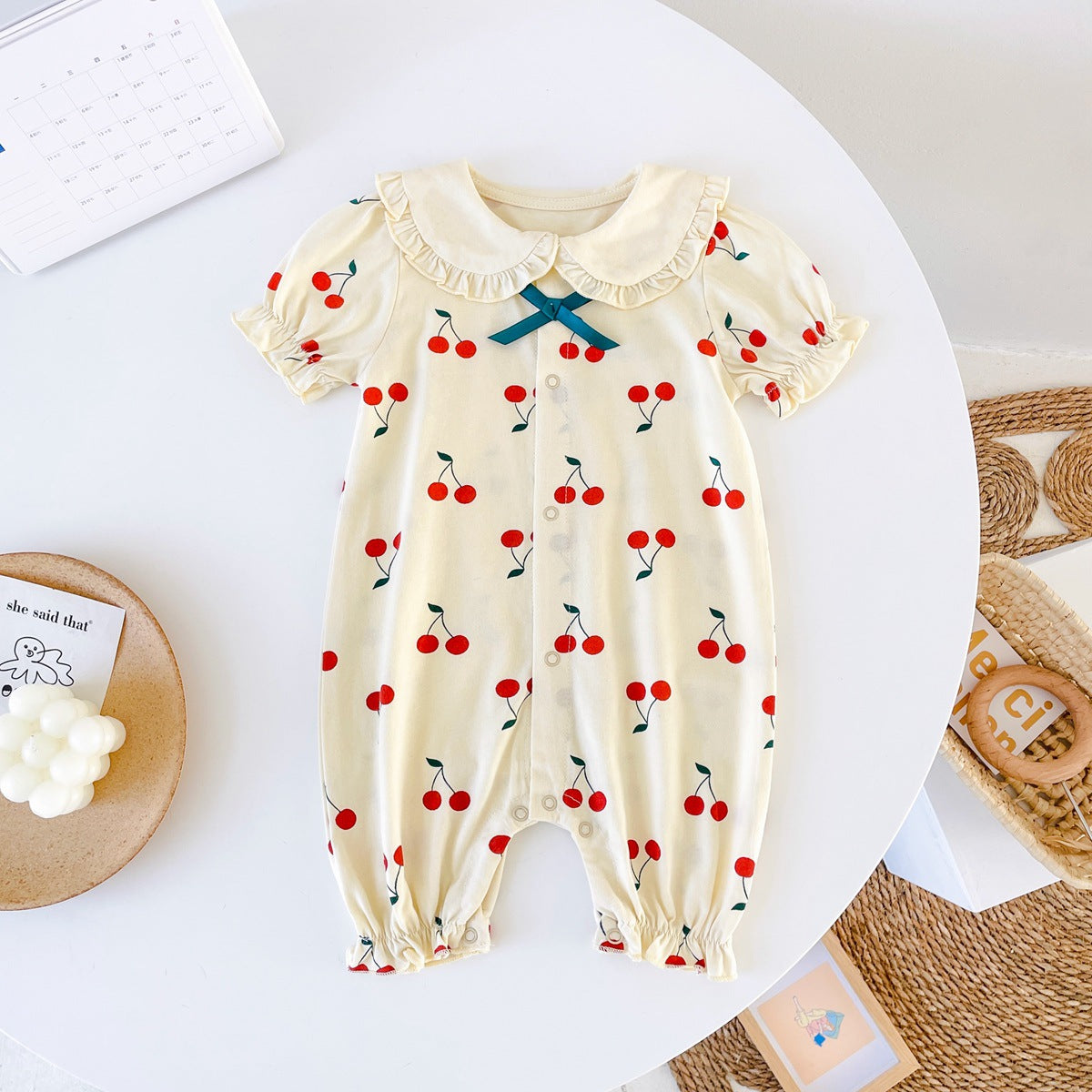 Baby One Piece Cherry Women's Romper