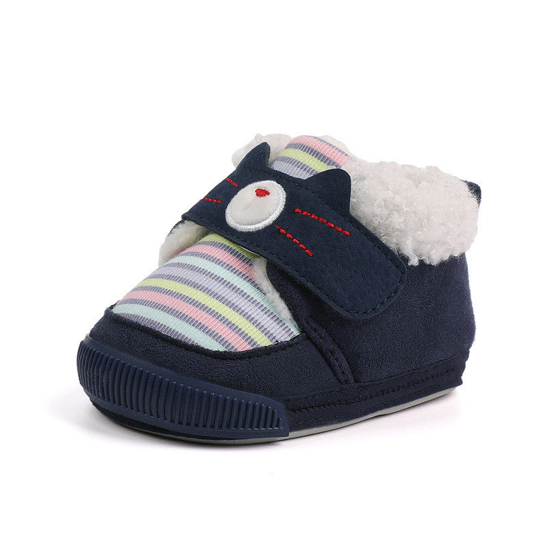 Baby soft-soled toddler cotton shoes