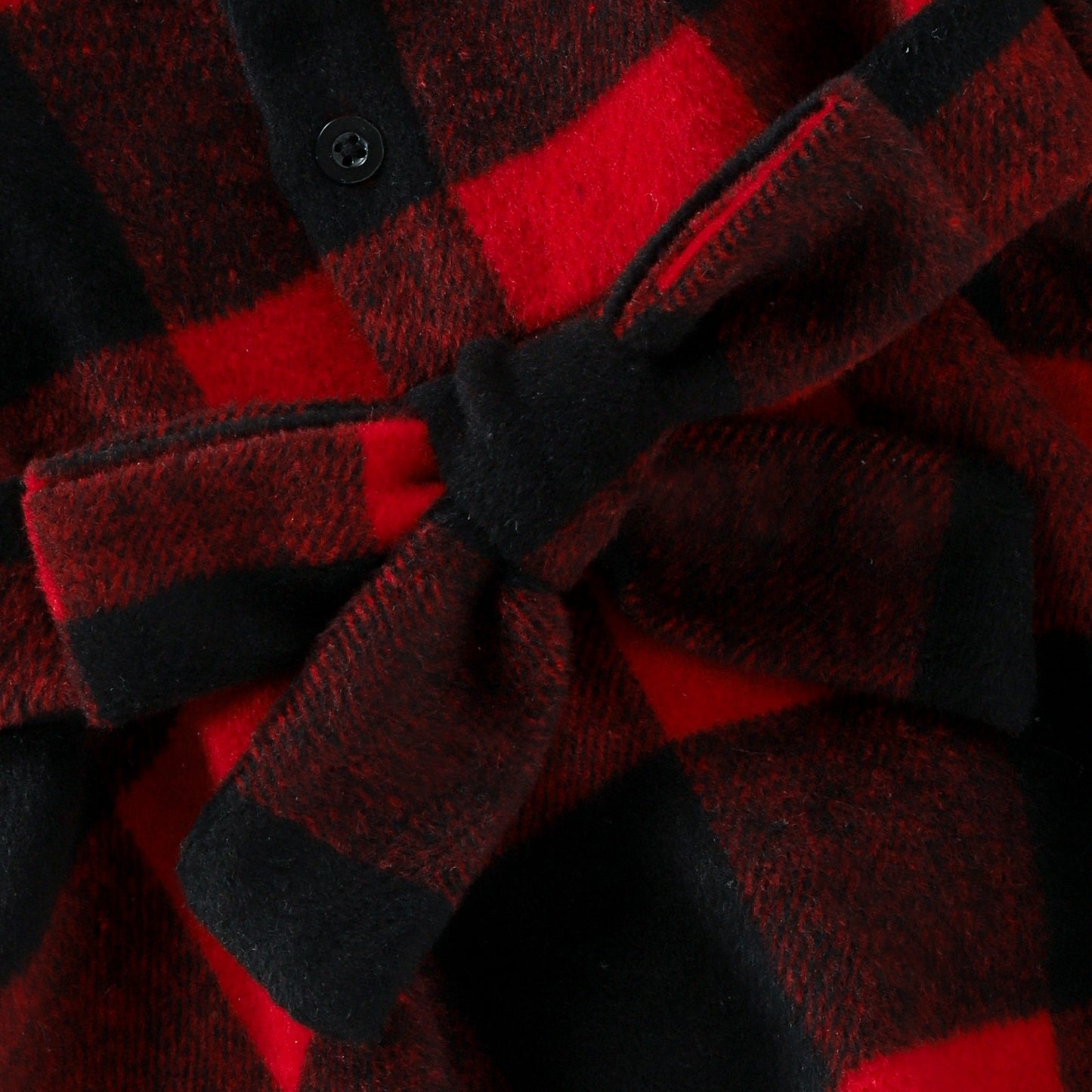 Black And Red Plaid Baby Dress