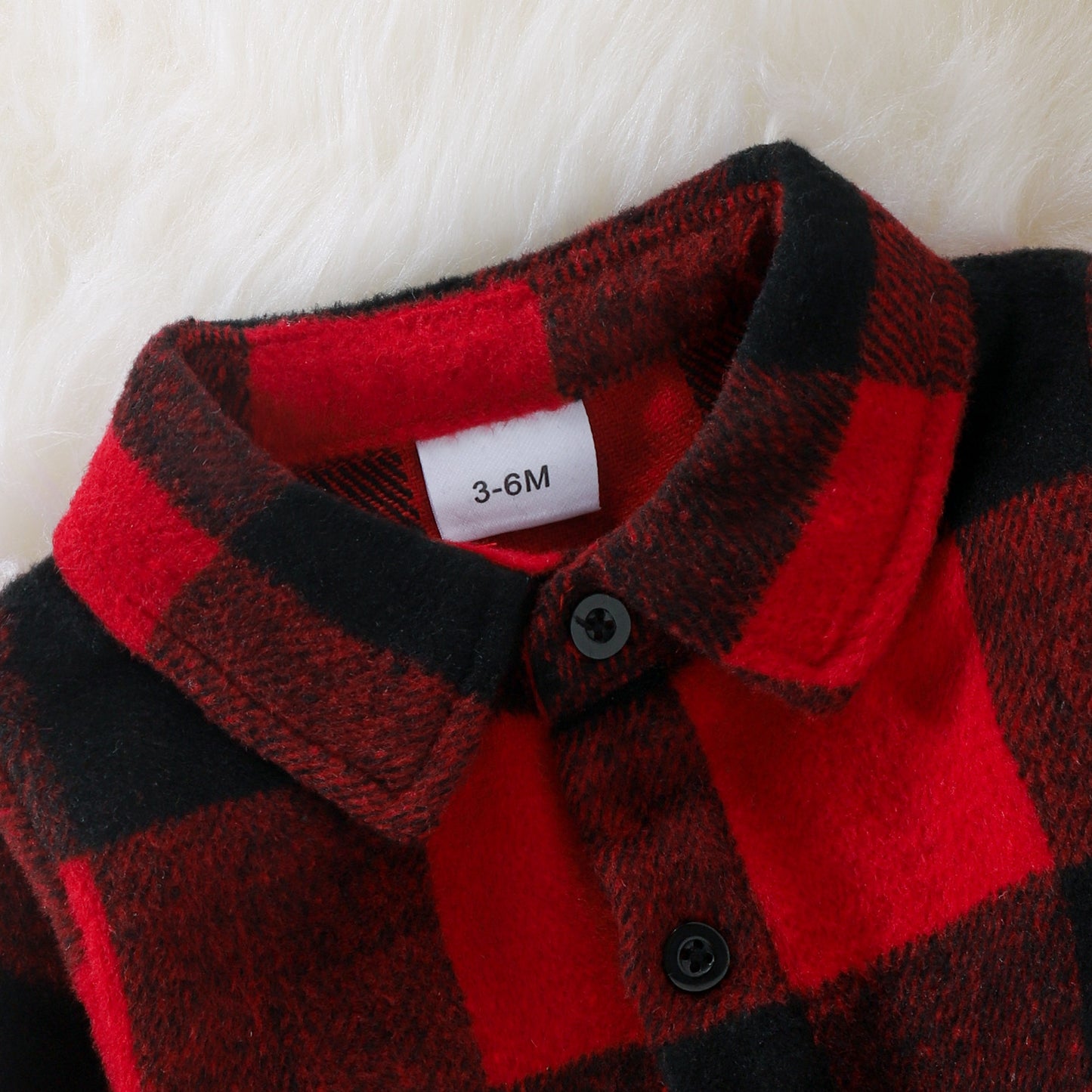 Black And Red Plaid Baby Dress