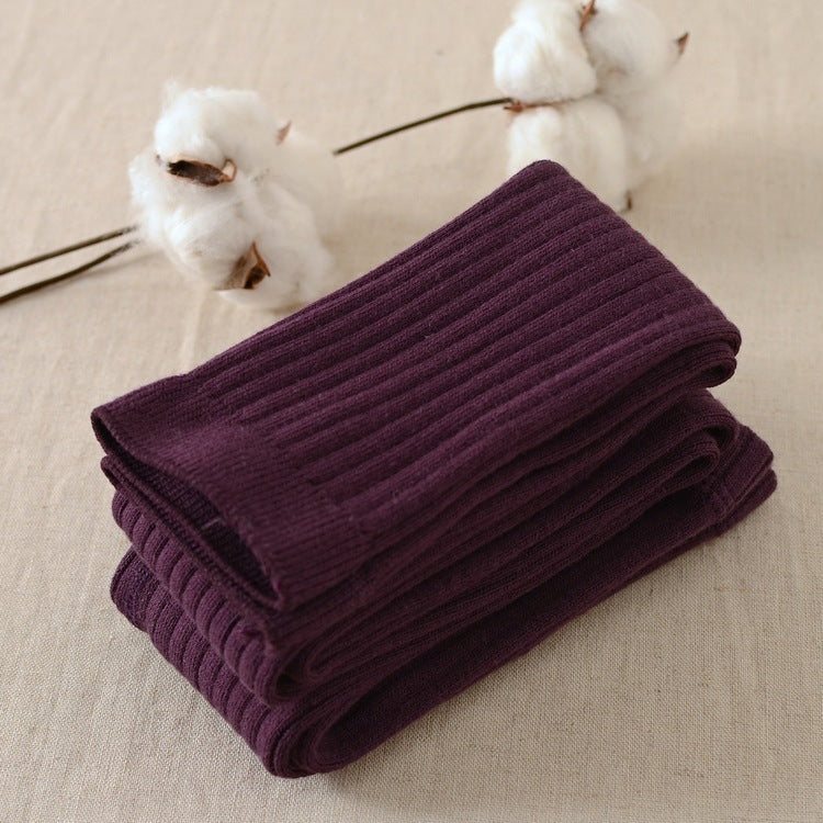 Double Needle Candy Color Baby Leggings